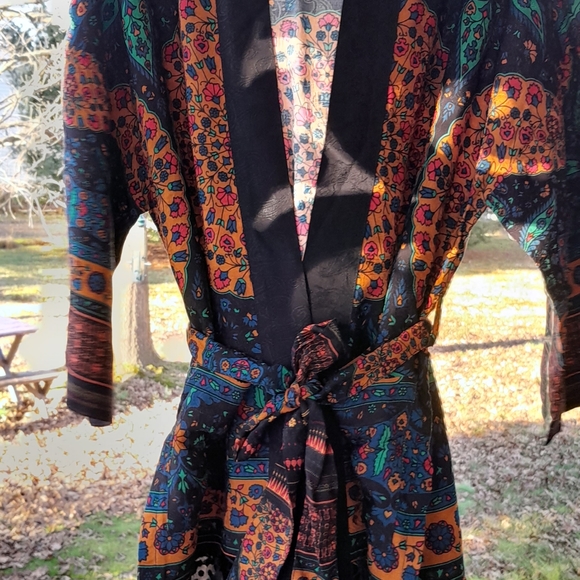 DESIGUAL Ethnic Tassels Kimono - Picture 5 of 6